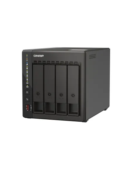 QNAP QVP-41C servidor de almacenamiento NAS Torre Intel® Celeron® J6412 8 GB DDR4 0 TB Negro
