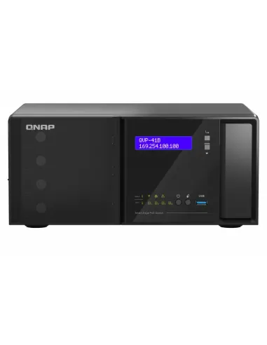 QNAP QVP-41B-8G-P Grabadore de vídeo en red (NVR) Negro