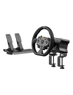 Moza Racing RS20 mando y volante Negro Volante + Pedales PC