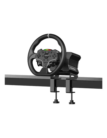 Moza Racing RS20 mando y volante Negro Volante + Pedales PC