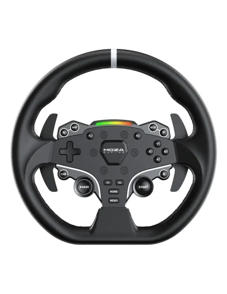 Moza Racing RS20 mando y volante Negro Volante + Pedales PC