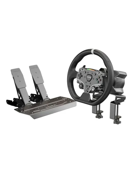 Moza Racing RS053 mando y volante Negro USB Volante + Pedales PC, Xbox One, Xbox Series S, Xbox Series X