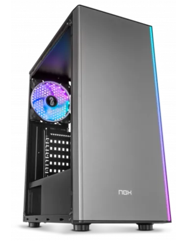 NOX Infinity Omega RGB Midi Tower Negro