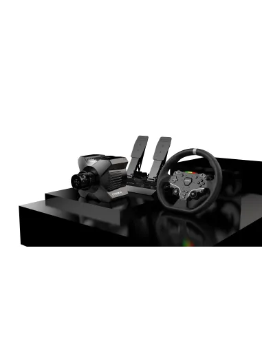 Moza Racing RS074 mando y volante Negro Bluetooth USB Volante + Pedales Digital PC