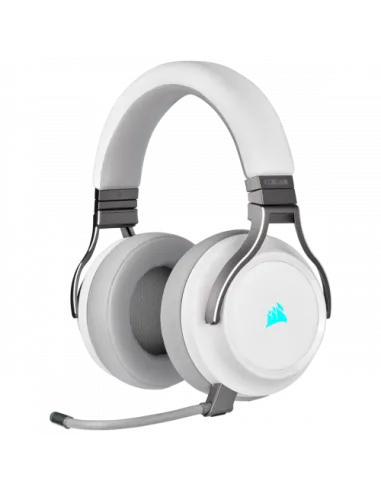 Corsair Virtuoso RGB Auriculares Diadema Conector de 3,5 mm USB tipo A Blanco