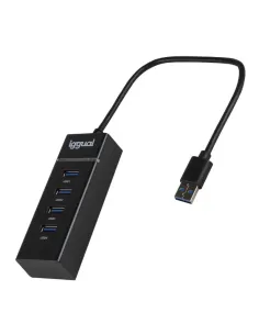 iggual Hub USB-A 3.0 x 4 puertos HUB-A-4p