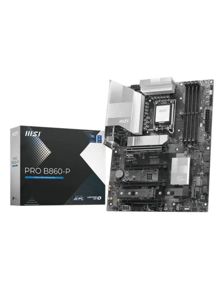 MSI PRO B860-P placa base Intel B860 LGA 1851 (Socket V1) ATX