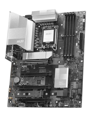 MSI PRO B860-P placa base Intel B860 LGA 1851 (Socket V1) ATX