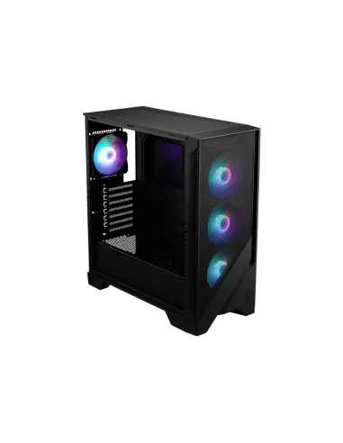 MSI MAG Forge 320R AIRFLOW Micro Torre Negro, Transparente
