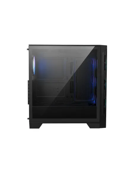 MSI MAG Forge 320R AIRFLOW Micro Torre Negro, Transparente