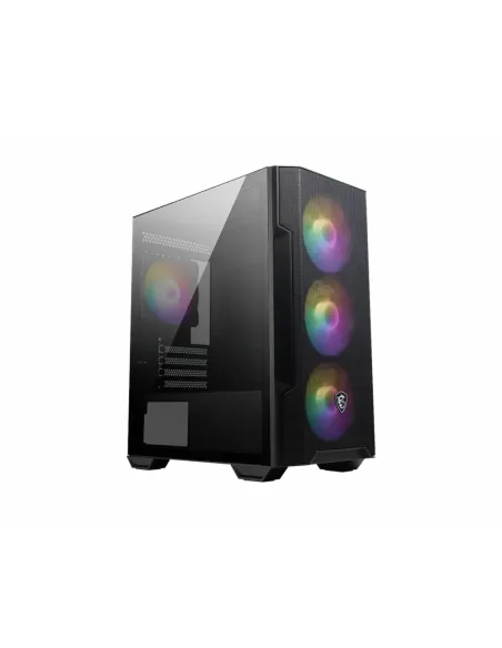 MSI MAG Forge M100R Midi Tower Negro, Transparente