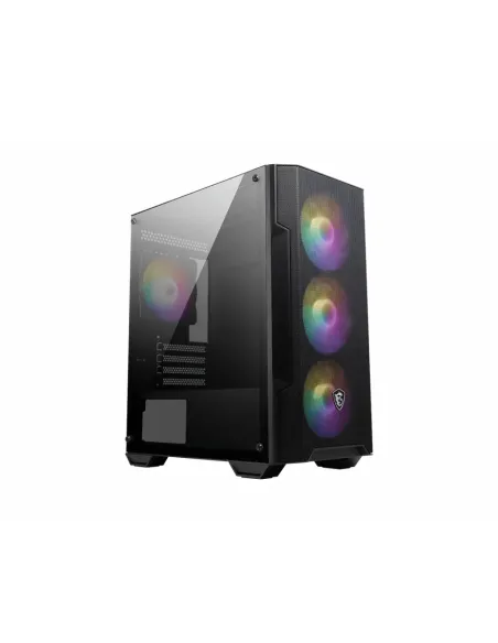 MSI MAG Forge M100A Micro Torre Negro, Transparente