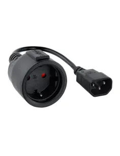 Nanocable CABLE ADAPTADOR C14/M a CEE7/H, 25 CM