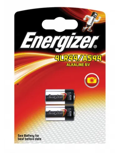 BLISTER 2 PILAS ESPECIALES MODELO A544/4LR44 ENERGIZER 639335