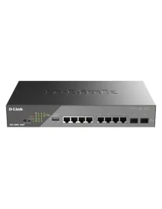 D-Link DSS-200G-10MP Switch 8xGbE PoE 2xSFP LR