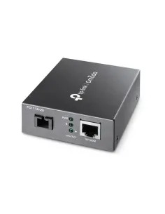 TP-Link Omada FC111A-20 convertidor de medio 100 Mbit s Monomodo Negro