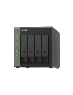 QNAP TS-431X3 NAS Torre Annapurna Labs Alpine AL-314 4 GB DDR3 0 TB QNAP Turbo System Negro