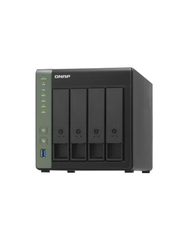 QNAP TS-431X3 NAS Torre Annapurna Labs Alpine AL-314 4 GB DDR3 0 TB QNAP Turbo System Negro