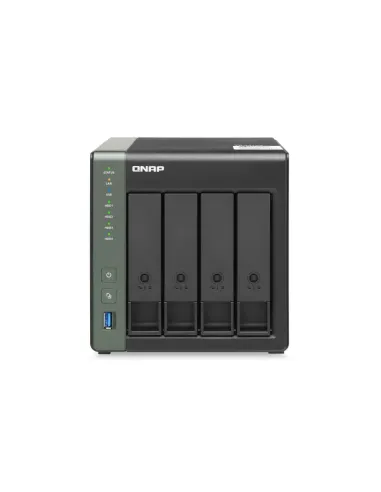 QNAP TS-431X3 NAS Torre Annapurna Labs Alpine AL-314 4 GB DDR3 0 TB QNAP Turbo System Negro