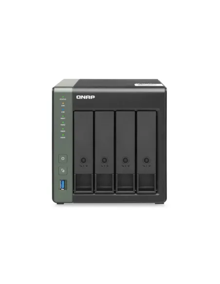 QNAP TS-431X3 NAS Torre Annapurna Labs Alpine AL-314 4 GB DDR3 0 TB QNAP Turbo System Negro