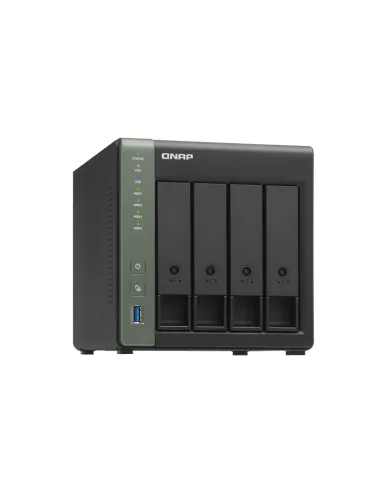 QNAP TS-431X3 NAS Torre Annapurna Labs Alpine AL-314 4 GB DDR3 0 TB QNAP Turbo System Negro