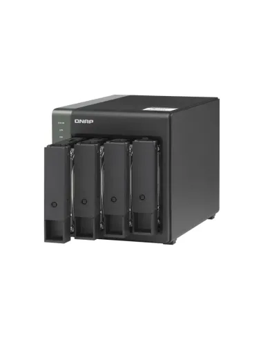 QNAP TS-431X3 NAS Torre Annapurna Labs Alpine AL-314 4 GB DDR3 0 TB QNAP Turbo System Negro