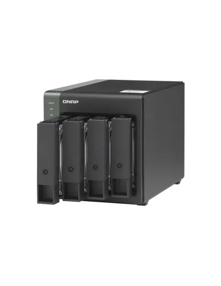 QNAP TS-431X3 NAS Torre Annapurna Labs Alpine AL-314 4 GB DDR3 0 TB QNAP Turbo System Negro