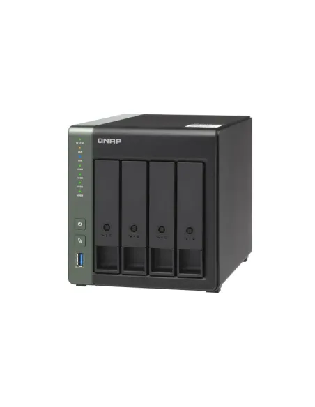 QNAP TS-431X3 NAS Torre Annapurna Labs Alpine AL-314 4 GB DDR3 0 TB QNAP Turbo System Negro