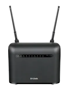 D-Link AC1200 router inalámbrico Gigabit Ethernet Doble banda (2,4 GHz   5 GHz) 4G Negro