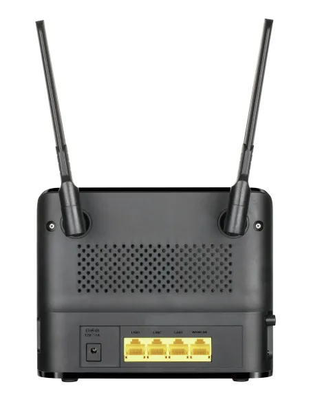 D-Link AC1200 router inalámbrico Gigabit Ethernet Doble banda (2,4 GHz   5 GHz) 4G Negro