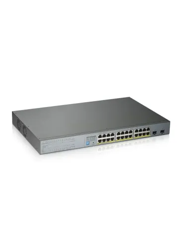 Zyxel GS1300-26HP-EU0101F switch No administrado Gigabit Ethernet (10 100 1000) Energía sobre Ethernet (PoE) Gris