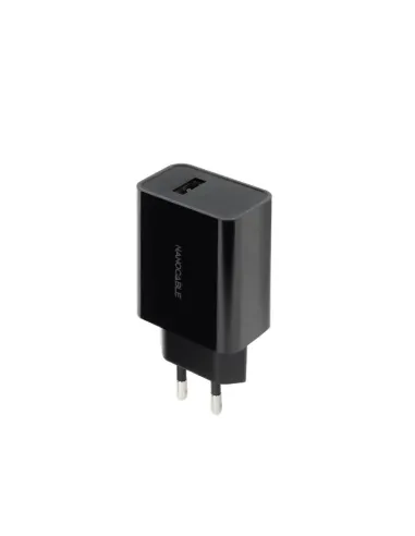 Nanocable Cargador USB, 5V/2.1A, Negro