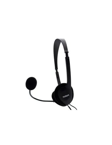 Nilox AURICULARES DOBLE JACK CON MICROFONO PC