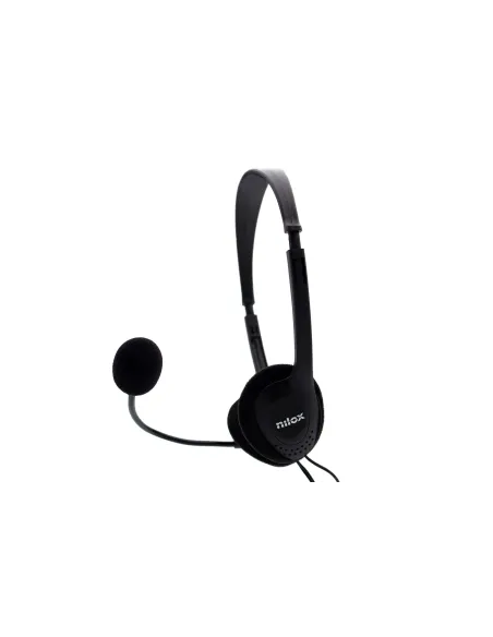 Nilox AURICULARES DOBLE JACK CON MICROFONO PC