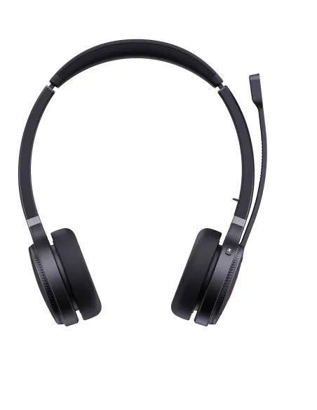 Yealink WH62 Dual Teams Auriculares Inalámbrico Diadema Oficina Centro de llamadas MicroUSB Base de carga Negro