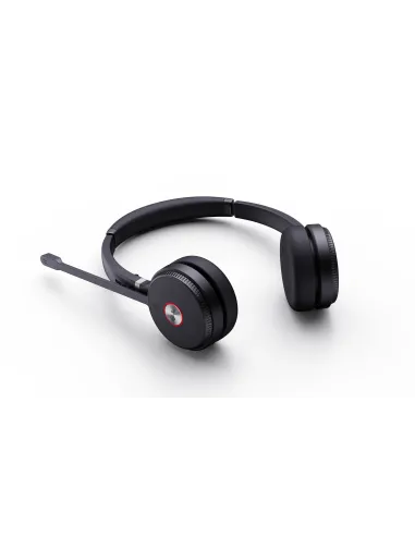 Yealink WH62 Dual Teams Auriculares Inalámbrico Diadema Oficina Centro de llamadas MicroUSB Base de carga Negro