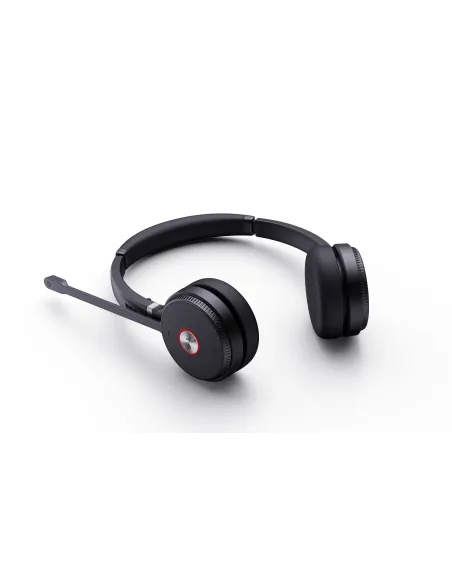 Yealink WH62 Dual Teams Auriculares Inalámbrico Diadema Oficina Centro de llamadas MicroUSB Base de carga Negro