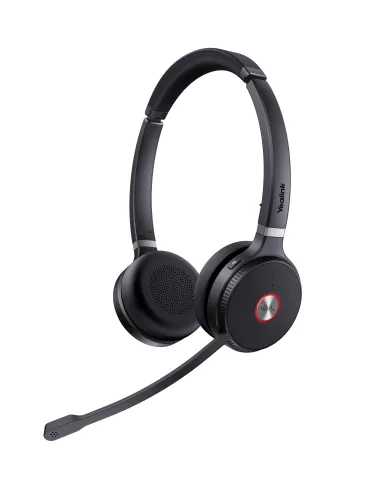 Yealink WH62 Dual Teams Auriculares Inalámbrico Diadema Oficina Centro de llamadas MicroUSB Base de carga Negro