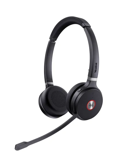 Yealink WH62 Dual Teams Auriculares Inalámbrico Diadema Oficina Centro de llamadas MicroUSB Base de carga Negro