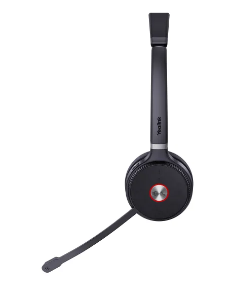 Yealink WH62 Dual Teams Auriculares Inalámbrico Diadema Oficina Centro de llamadas MicroUSB Base de carga Negro