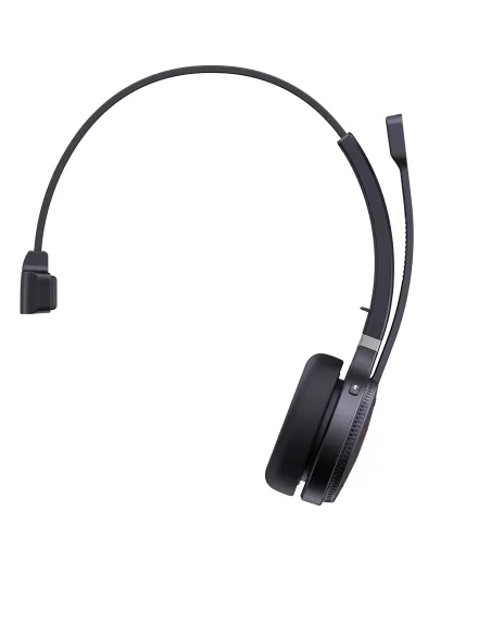 Yealink WH62 Mono Teams Auriculares Inalámbrico Diadema Oficina Centro de llamadas MicroUSB Base de carga Negro