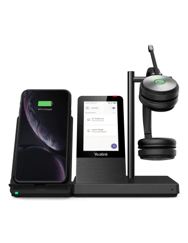 Yealink WH66 Dual Teams Sistema de audioconferencia personal Inalámbrico Diadema Oficina Centro de llamadas USB tipo A