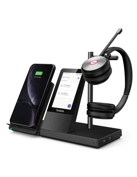 Yealink WH66 Dual Teams Sistema de audioconferencia personal Inalámbrico Diadema Oficina Centro de llamadas USB tipo A