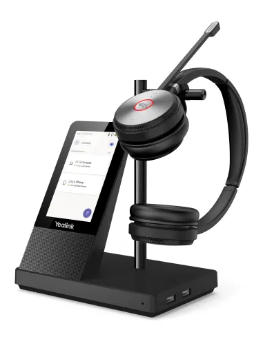 Yealink WH66 Dual Teams Sistema de audioconferencia personal Inalámbrico Diadema Oficina Centro de llamadas USB tipo A