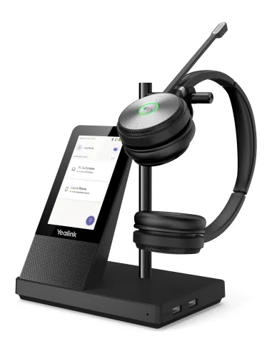 Yealink WH66 Dual Teams Sistema de audioconferencia personal Inalámbrico Diadema Oficina Centro de llamadas USB tipo A