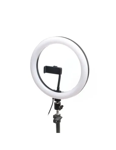 iggual Kit Anillo luz LED 10" + Trípode 200 cm