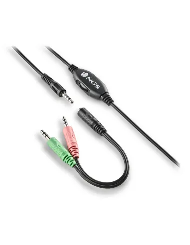 NGS MSX 10 PRO Auriculares Alámbrico Diadema Juego Negro