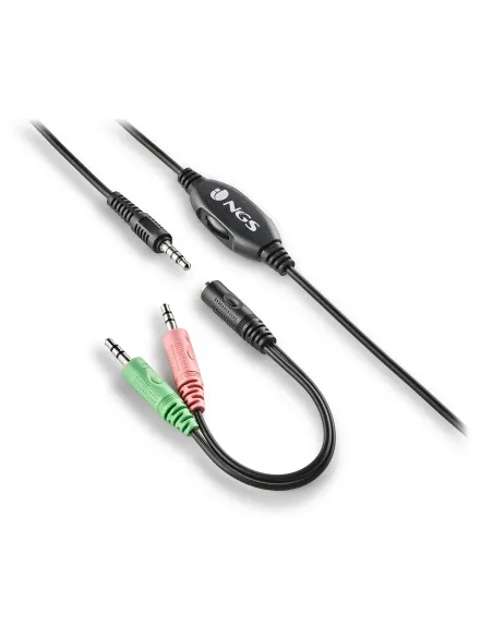 NGS MSX 10 PRO Auriculares Alámbrico Diadema Juego Negro