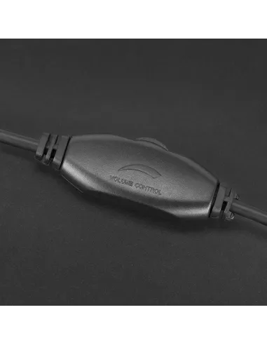 Mars Gaming MH122 Negro, Cascos Gaming FRGB Over Ear con Micrófono, Sonido HiFi, Cancelación de Sonido, Ultraligeros, PS4 PS5