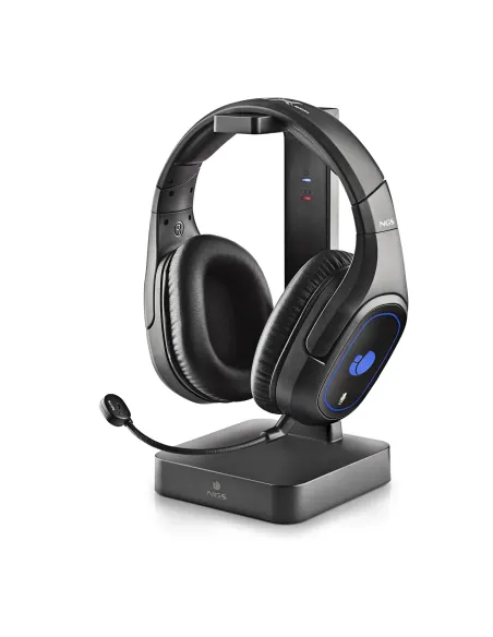 NGS GHX-600 Auriculares Inalámbrico y alámbrico Diadema Juego MicroUSB Negro